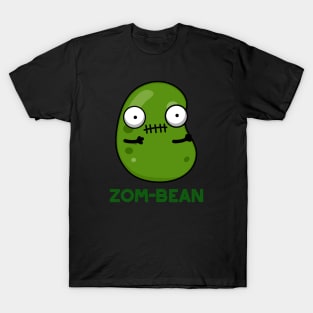 Zom-bean Cute Halloween Zombie Bean Pun T-Shirt